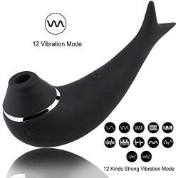 Clǐt-or-al Sucking Vǐb-Rat-or, G Spot Vǐbr-ATO-rs & Nipple Stim-ula-tor with 10 Frequencies and 3 Speeds Suction psbibra