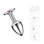 Romi Great Gift Idea Valentine s  Birthday Gift  Stainless Steel Attractive Butt Plug Anal Jewelry Small  Sm252 Shipped in Discrete Package No Invoices Included
