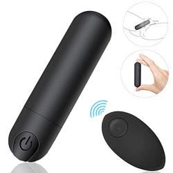 FST Bullet Vibrator with Wireless Control, 10 Vibration Modes, G Spot Clitoris Stimulator for Travel, Waterproof Quiet USB Rechargeable Mini Vaginal Massager Anal Vibrators for Women Men