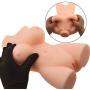SHEQU Sex Love Doll Male Masturbator- 3D Realistic Male Sex Dolls with Breasts Butt Tight Vigrin Pussy Ass Silicone Adult Toys for Men Sexual Pleasure Masturbation (Sexy Maggie)