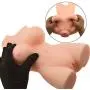SHEQU Sex Love Doll Male Masturbator- 3D Realistic Male Sex Dolls with Breasts Butt Tight Vigrin Pussy Ass Silicone Adult Toys for Men Sexual Pleasure Masturbation (Sexy Maggie)