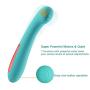 Rechargeable Powerful Dildo - 7 Functions Clitoral G spot Vibrating Massager - Body Safe Silicone and Waterproof - Help You Reach Orgasm More Often - Great Addition to Your Toy Box (Teal)