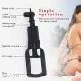 LSANNUY Relax Massage Wand Adult Mens Pénǐs Enlargement Pump Powerful Vacuum Sucking Pump Exericiser Device Clear Effective Increase Enhance for Male Body Intelligent Training Silicone Pleasure Toy
