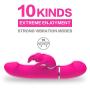 Labibing 2019- Ergonomic Rope Massager Treatment Recovery - Relaxation Dual Motor Vibration Muscle Sore Silicone Waterproof and Thrusting Rotating Vibrating Personal Foot Massage Labibing