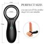 Silicone Vibrating Dual Cock Rings – Adorime USB Rechargeable Male Enhancing Penis Ring & Clitoral G-Spot Vibrators Vibes Stimulators Sex Toys for Men, Women and Couples