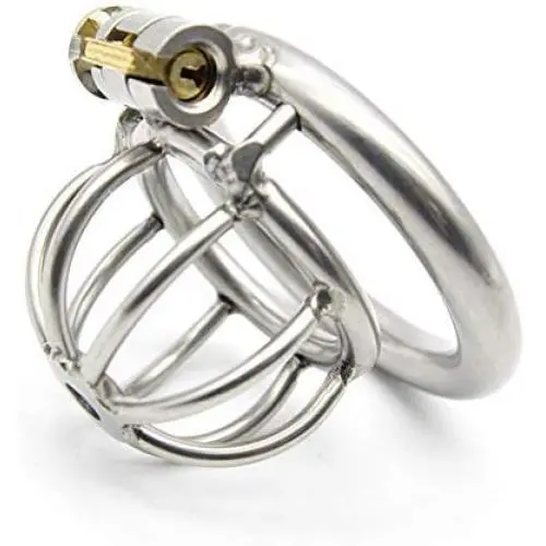 GKWJD-Chástí-ty Belt Cock Lock Stainless Steel Metal Men Hypoallergenic Ergonomic Design Chasteness Device Anti-Off T-Shirt Belt - 225 (Size : 40mm) GKWJD-Chástí-ty Belt Cock Lock Stainless Steel Metal Men Hypoallergenic Ergonomic Design Chasteness Device Anti-Off T-Shirt Belt - 225 (Size : 40mm)