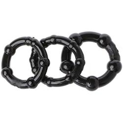 Cugap 3X Soft Stretchy Penis Cock Ring Erection Keeper Enhancer Prolong Toy Time Delay Ejaculation Sex Products