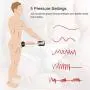 Penis Pump Rechargeable Automatic Penis Vacuum Pump Electronic Male Enhancement Training Device Clear Cylinder with 4 Penis Rings Penis Pump Rechargeable Automatic Penis Vacuum Pump Electronic Male Enhancement Training Device Clear Cylinder with 4 Penis Rings