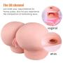 Huge Pussy Ass Male Masturbator Realistic Sex Doll for Men Best Party Gift - Life Size Women Fat Buttocks Silicone Torso Love Doll with 3D Mature Vagina and A Tight Anus Butt Sex Toy for Men