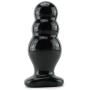 Doc Johnson Titanmen - Master Tool #4 - Triple Ripple Plug - 6.6 in. Long and 2.6 in. Wide - Prostate Stimulating Anal Toy - Butt Plug
