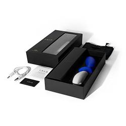 LELO Loki Luxury Vibrating Prostate Massager for Men, Federal Blue