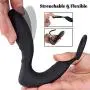 Male Prostate Massager Vibrator with Penis Ring, Treediride Waterproof P-Spot Anal Plug Sex Toys Rechargeable Vibrator 10 Vibrating Mode Gay Adult Toys Stimulator for Men Couple Women Male Prostate Massager Vibrator with Penis Ring, Treediride Waterproof P-Spot Anal Plug Sex Toys Rechargeable Vibrator 10 Vibrating Mode Gay Adult Toys Stimulator for Men Couple Women