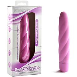 Mi Amour Vibrator &quotTwist and Shout!" Sweet Therapeutic Multispeed 7.5 Inch Handheld Wireless Wand Personal Vibrator and Massager with 10 Vibration Functions