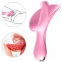 Qbyoop Wireless Waterproof Wand Massager with - Medical Silicone,USB Rechargeable,Powerful but Quiet Sucking Toys