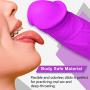 9.5 Inch Realistic Dildo, Dual Density Liquid Silicone Lifelike Penis with Strong Suction Cup for Hands-Free Play Flexible Cock Harness Strap-on Compatible Sex Toys for Vaginal and Anal Play (Purple) 9.5 Inch Realistic Dildo, Dual Density Liquid Silicone Lifelike Penis with Strong Suction Cup for Hands-Free Play Flexible Cock Harness Strap-on Compatible Sex Toys for Vaginal and Anal Play (Purple)