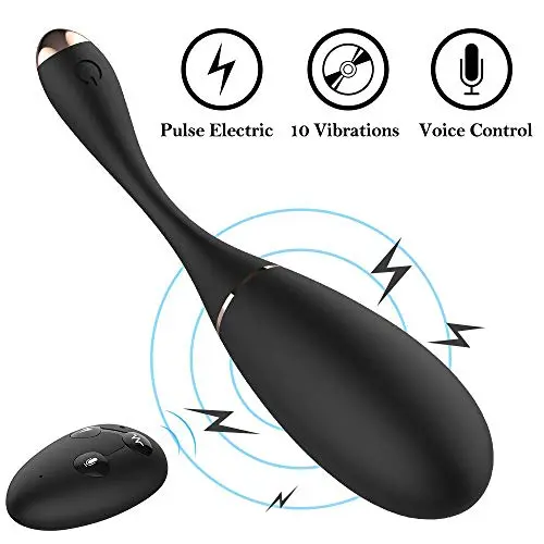 G Spot Vibrator Remote and Voice Control Pulsed Electric Vibrating Bullet Egg with 10 Powerful Modes, Treediride Rechargeable Waterproof Quiet Vagina Anal Massager Sex Toy for Woman and Couples Play G Spot Vibrator Remote and Voice Control Pulsed Electric Vibrating Bullet Egg with 10 Powerful Modes, Treediride Rechargeable Waterproof Quiet Vagina Anal Massager Sex Toy for Woman and Couples Play