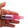 Mini Massager Finger Vibrator Finger Vibe Body Massager for Women - Pink