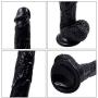MXD 8.26inch Womens Massage Wànd Soft and Comfortable Flexible Silicone with Sucking Vibrǎtor Waterproof Easy to Clean T-Shirt