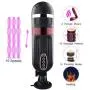 WeDol Male Masturbator Electric Automatic Heating Masturbation Cup with 10 Powerful Thrusting Modes 10 Massage Patterns 10 Speed Frequency & 4 Female Moans 3D Realistic Vagina WeDol Male Masturbator Electric Automatic Heating Masturbation Cup with 10 Powerful Thrusting Modes 10 Massage Patterns 10 Speed Frequency & 4 Female Moans 3D Realistic Vagina