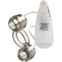 California Exotic Novelties Up! Spice It Up! Double Action Couples Ring 3, Gray