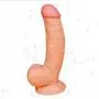 RestingFun Unisex 8.7 Inch Fun Toy Body Safety Dîl`D? for Women with Strong Suction Cup Hands Free Easy to Clean Swell