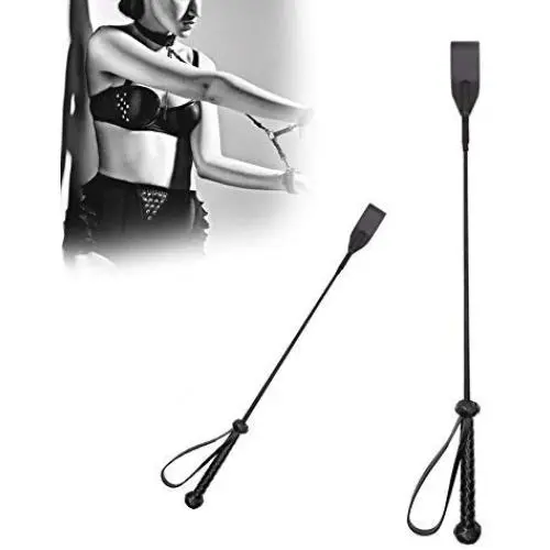 Narutosak Adult Horse Whip Faux Leather Spanking Knout Riding Crop Couples Adults Adult Toy - Black Narutosak Adult Horse Whip Faux Leather Spanking Knout Riding Crop Couples Adults Adult Toy - Black