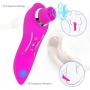 Cli^torial Sucking Toy for Women with 12 Sucking Modes Tongue Simulator Vibrating Toy Wearable Vibrant Toy for Women Pleasure