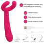 G Spot Vibrator with 3 Motors for Vagina Clitoris Penis Stimulation, Dildo Vibrator Adult Sex Toys with 7 Vibration Modes Waterproof Penis Stimulator for Women Men Couple