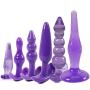 Relax Perfect Size 6 PCS Comfortable Medical Kits Silicone Training Pleasure Toy for Him and Her Massager