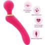 Vibrator Force Rotating LED Light with 10 Modes,Whisper Quiet,USB Cable Rechargeable Weaterproof Design for Bathroom,Garden,Yard,Living Room,Balcony