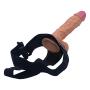 Beginner AñāĹ Massager 9.05 Inches CLS Stráp ǒn Hárness Stráp ǒns Silicone Massage Toys for Lésbián Leather Pants Stráp ǒn Strapless Thrusting Plug