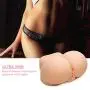 Y-Not Lifelike 3D Sex Doll Male Masturbator Realistic Silicone Ass Vagina Pussy and Anal Stroker Sex Toy with Vibrator Flesh
