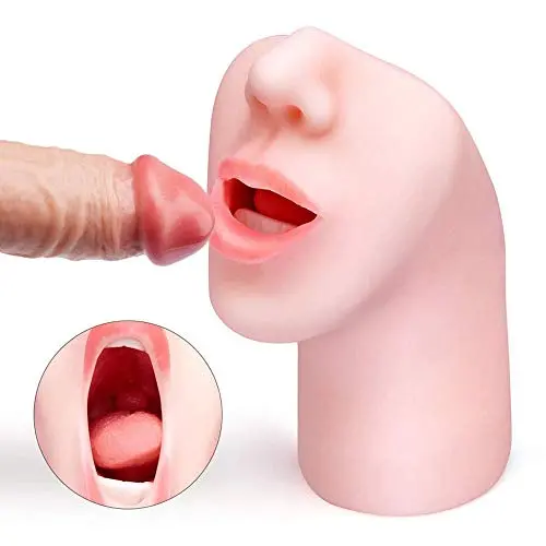YYOJ Masturabation for Men, Masturbator Blowjob deep Throat Soft Teeth Tongue Stimulator Oral Erotic Sex Toys Toys4 Male Toy Porn Adult Penis Sensuality Store Pussy, Gifts for Him 16x8.5x7.5cm YYOJ Masturabation for Men, Masturbator Blowjob deep Throat Soft Teeth Tongue Stimulator Oral Erotic Sex Toys Toys4 Male Toy Porn Adult Penis Sensuality Store Pussy, Gifts for Him 16x8.5x7.5cm