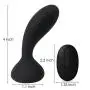 SVAKOM Julie Anal Plug Prostate Massager Adult Sex Toys For Men Remote Control Waterproof Rechargeable Sensuality Anal Vibrators Clitoral Stimulator Toy And Vies For Women Sex Discreet Package(Black)