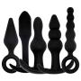 Haiya Silicone Handheld Massagers Anal Plugs Sex Product 6pcs/Set