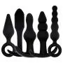 Haiya Silicone Handheld Massagers Anal Plugs Sex Product 6pcs/Set Haiya Silicone Handheld Massagers Anal Plugs Sex Product 6pcs/Set