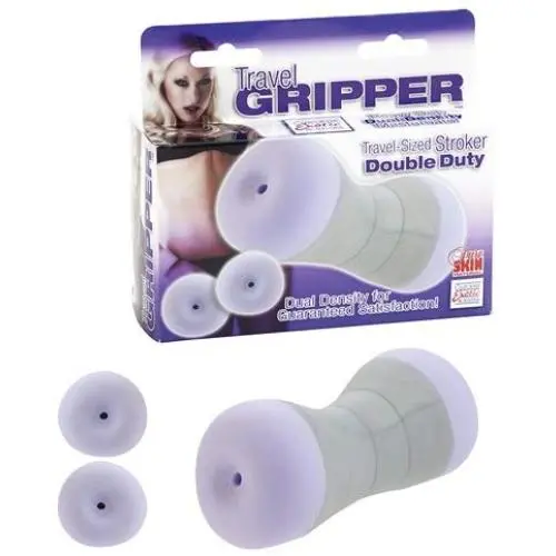 California Exotic Novelties Travel Gripper Double Duty, Purple California Exotic Novelties Travel Gripper Double Duty, Purple
