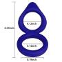 SheLins Penis Ring for Man Enhancing Flexible Cock Ring Male Sex Toys to Delay Ejaculation Stimulate Clitoris