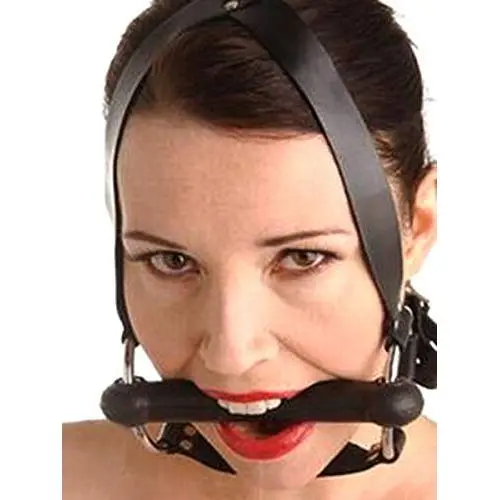 Strict Leather Locking Silicone Trainer Gag Strict Leather Locking Silicone Trainer Gag
