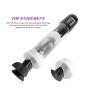 Utimi Rechargeable Penis Extender Cock Vacuum Pump Erection Device for Men, Flesh Included, Smart Control (White)