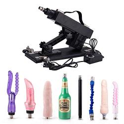 Y-Not Automatic Sex Love Machine Sex Toys Multispeed Adjustable F Machine Thrusting with 8 Attachments Dildo Suction Cup Masturbator Adult Toy