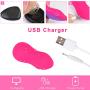 Wearable Vibrator Smyidel Stimulator Remote Control Vibrators with 10 Vibrations Invisible Quite USB Rechargeable for Women (Purple)