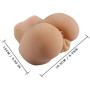 Portable Rubber Pussy,Rubber Vagina Artificial Pussy,Sex Toy Rubber Pussy for Men Masturbation
