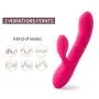 G Spot Rabbit Vibrator with APP Control for Vagina and Clitoris Stimulation, iball Waterproof Silicone Dildo Vibrator with 6 Powerful Vibration Modes Rechargeable 3 Motor Sex Toys for Women and Couple G Spot Rabbit Vibrator with APP Control for Vagina and Clitoris Stimulation, iball Waterproof Silicone Dildo Vibrator with 6 Powerful Vibration Modes Rechargeable 3 Motor Sex Toys for Women and Couple
