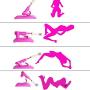 Automatic Sêx Machine Female Mǎsturbǎtion Toy with Heating Function, Multiple Vibration Modes and Thrusting Levels