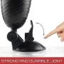 ZEMALIA Z-Chamber Plus Hands-Free Vagina Pocket Male Masturbators Cup Sex Toys for Male Realistic Textured Male Masturbation Discreetly Packed (Black)