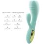 LED Wireless Waterproof Vibrator 10 Kinds of Silent Vibration Mode and USB Cable Charging is Safer and More Convenient for Bedroom, Patio, Garden, Yard, Parties, Wedding