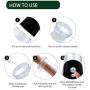 Sexpoy Wonderful Silent Design Electric Enlargement Pump for Men Massag Automatic Penish Enlargement Pump for Men Massag Vacuum Enlarger Black with Clear Tube & Scale 4 AAA Battery (Not Include) 100%