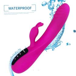 Mixfun Rabbit Vibrator Dildo G Spot Vibrators with Bunny Ears for Clitoris Stimulation Waterproof Vibrator Clit Stimulator with 16 Vibration Modes Quiet Dual Motor for Women USB Magnetic Rechargeable