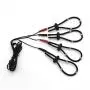 Electro Sex Toys Electronic Pulse Massager Electro Stimulation Steel Ball Penis Ring Electric Shock Cable for TENS/EMS Massage Electro Sex Toys Electronic Pulse Massager Electro Stimulation Steel Ball Penis Ring Electric Shock Cable for TENS/EMS Massage